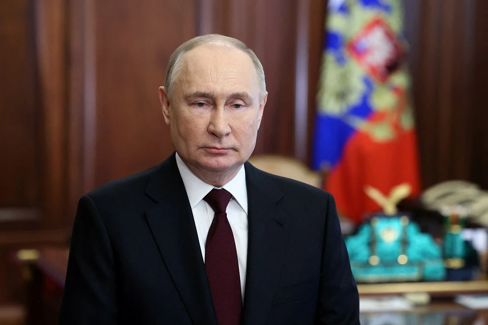 Путин обратился к россиянам перед голосованием на выборах президента РФ