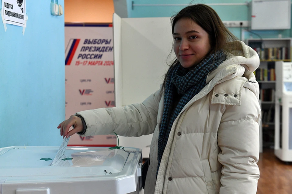 ЦИК: Явка на выборах президента России составляет 20,23%