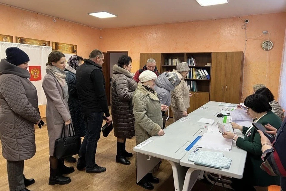 Более 206 тысяч жителей Липецкой области проголосовали на выборах к 15.00 15 марта