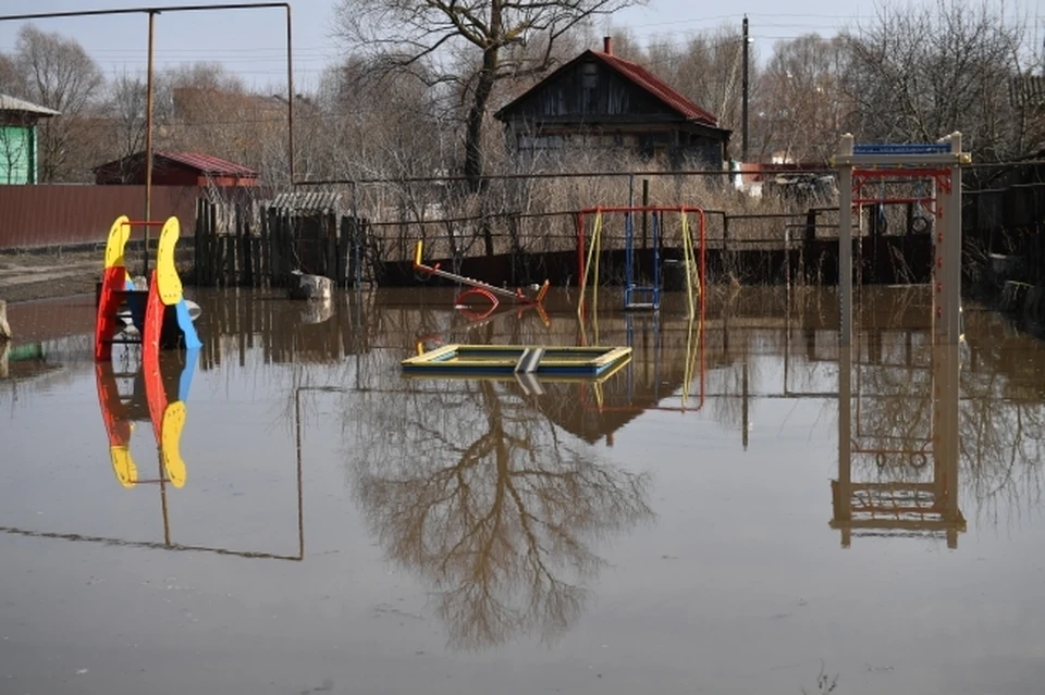 В зоне подтопления находятся 28 участков.