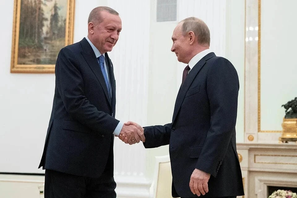 Владимир Путин и Реджеп Тайип Эрдоган провели телефонный разговор