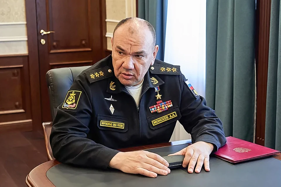 Александр Моисеев возглавил Северный флот 3 мая 2019 года, до этого он командовал Черноморским флотом ВМФ России. Фото: Минобороны