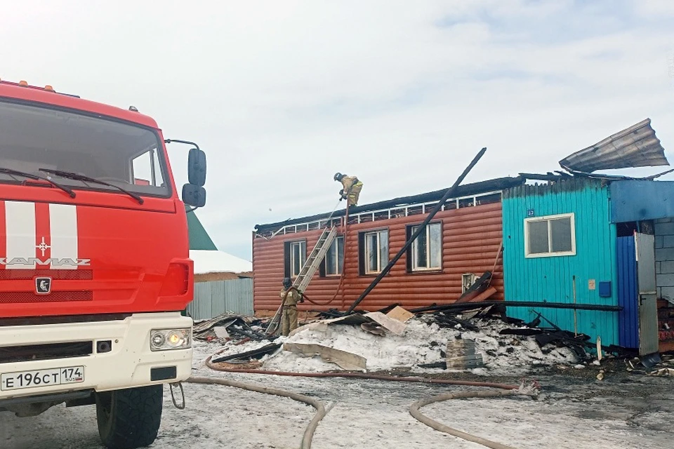 Многодетная семья осталась после пожара без крыши над головой. Фото: ГУ МЧС России по Челябинской области