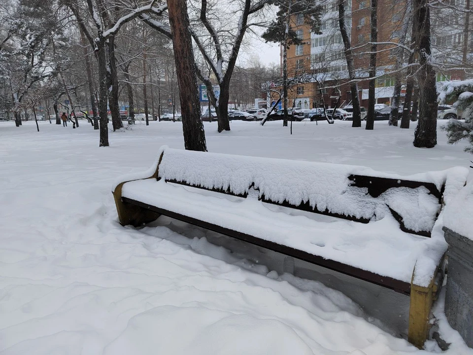 Ворошение снега началось в Хабаровске
