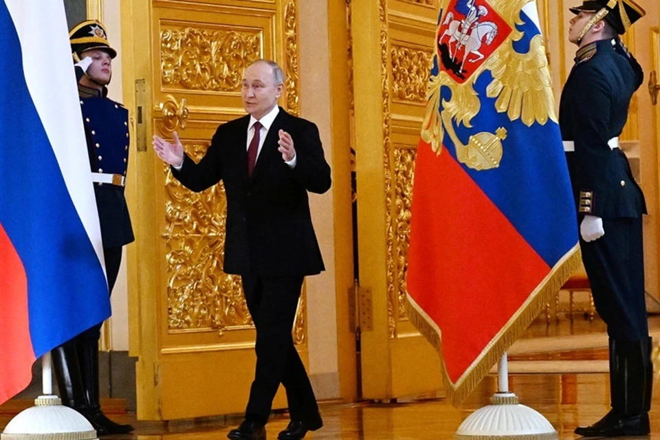 Владимир Путин встретился с доверенными лицами. Фото: Алексей Майшев, «Россия сегодня»