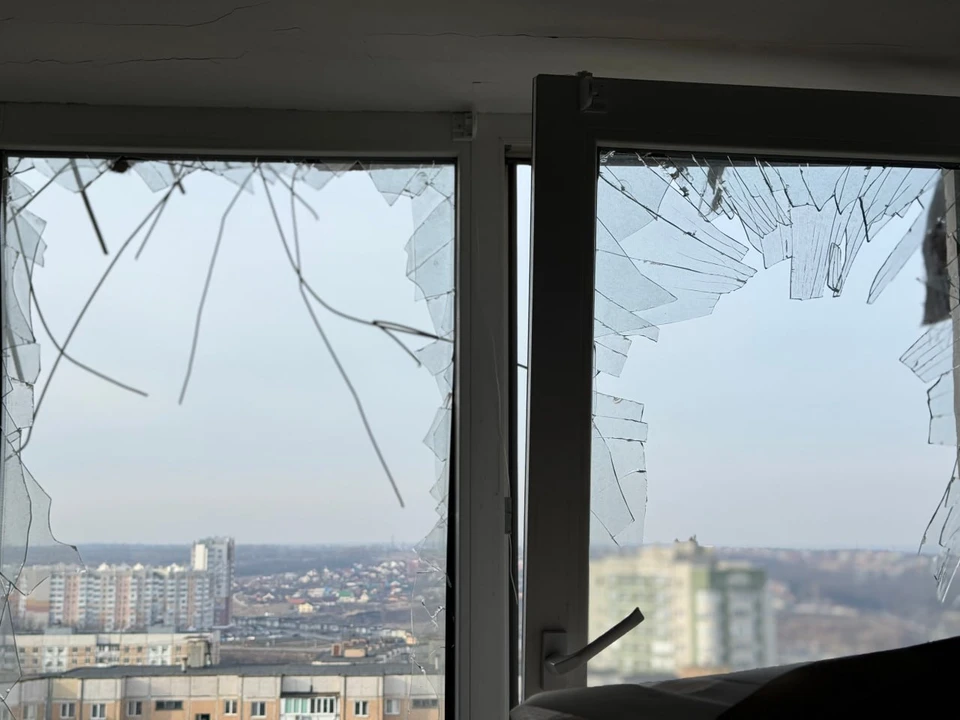 В Белгороде повреждены больше 30 квартир в шести многоквартирниках.