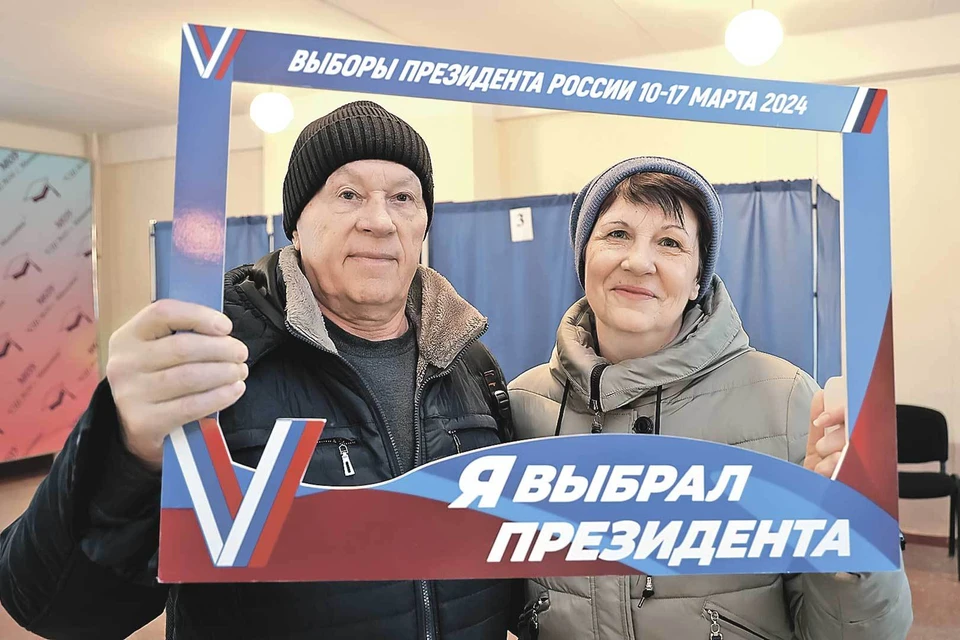 Семья Филипповых вместе с родственниками голосовали одновременно.
