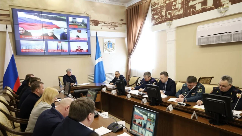 В Ульяновске прошла антитеррористическая комиссия ФОТО: телеграм-канал Алексея Русских