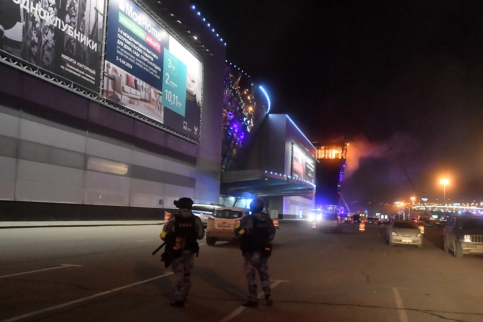 22 марта совершено террористическое нападение на концертный зал "Крокус Сити Холл"
