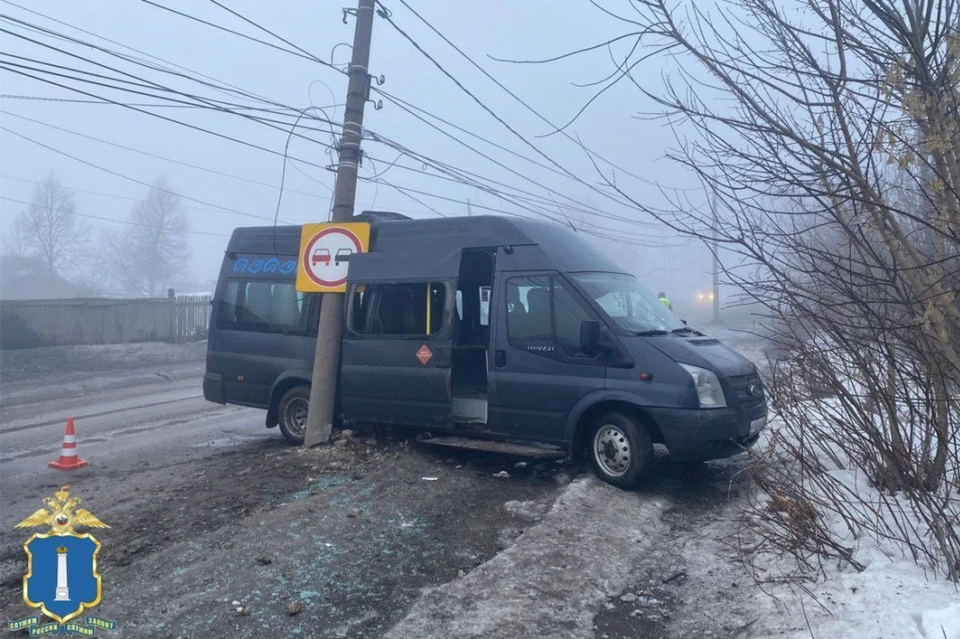 В Ульяновске в ДТП с маршруткой 26 марта пострадали сразу восемь женщин | ФОТО: Госавтоинспекция Ульяновской области