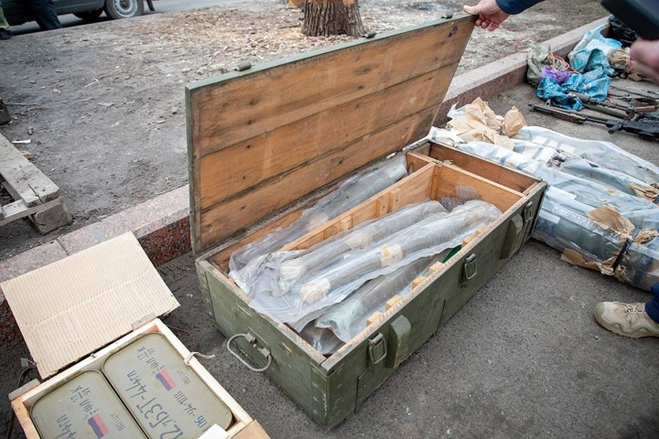 В ДНР задержали преступников при попытке сбыта оружия. Фото: Пресс-служба Росгвардии