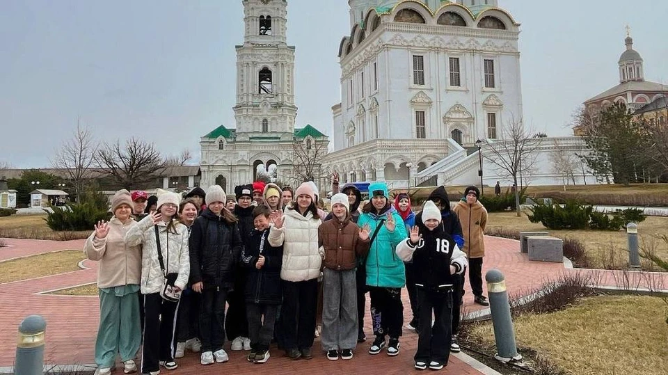 Накануне дети посетили несколько местных учреждений культуры Фото: пресс-служба губернатора Астраханской области