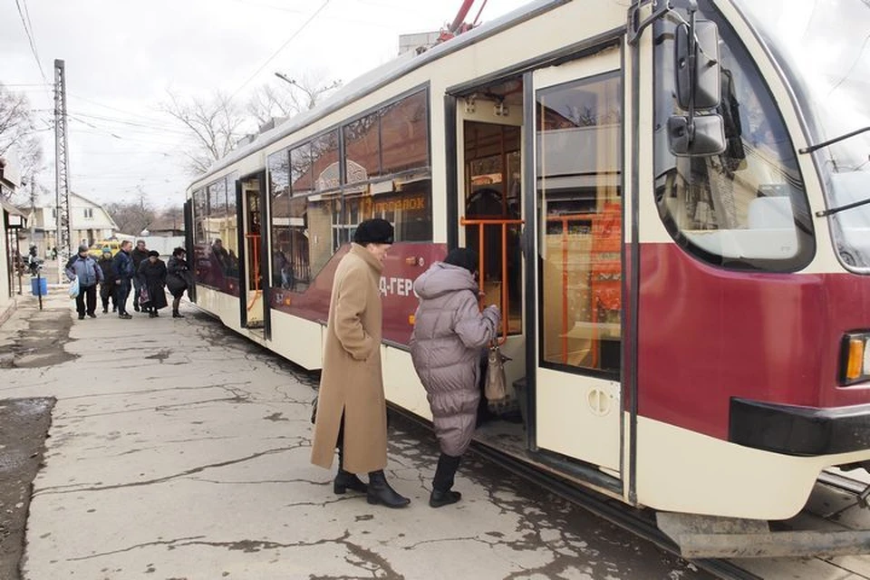 В Туле на улице Тихмянова завершился ремонт трамвайных путей