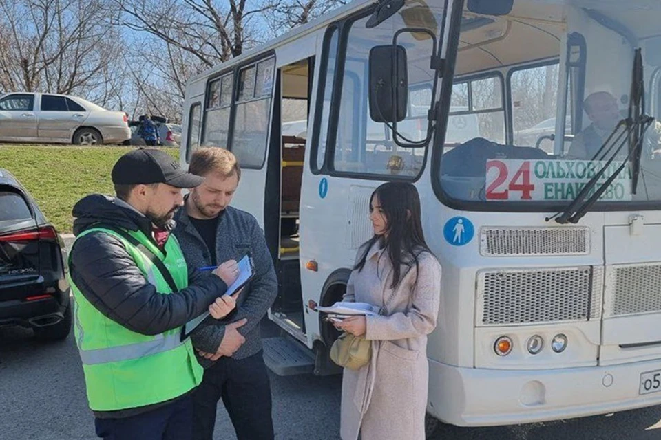 В Шахтерске, Макеевке и Енакиево прошла проверка пассажирских автобусов. Фото: Минтранс ДНР