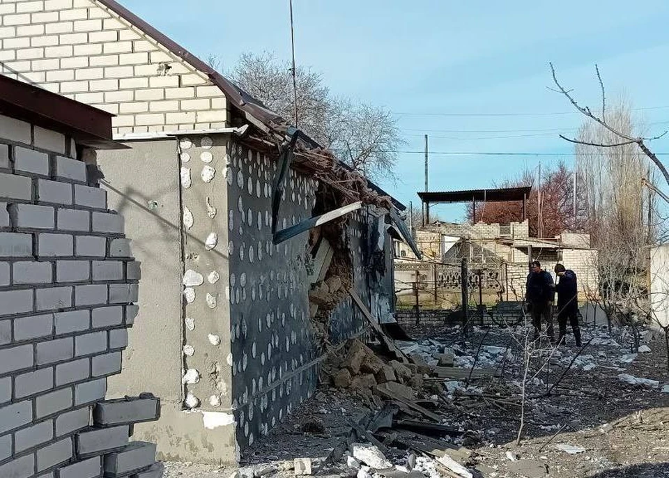 Боевики ВСУ намеренно нанесли удары по жилым кварталам в Каховке. ФОТО: Владимир Сальдо