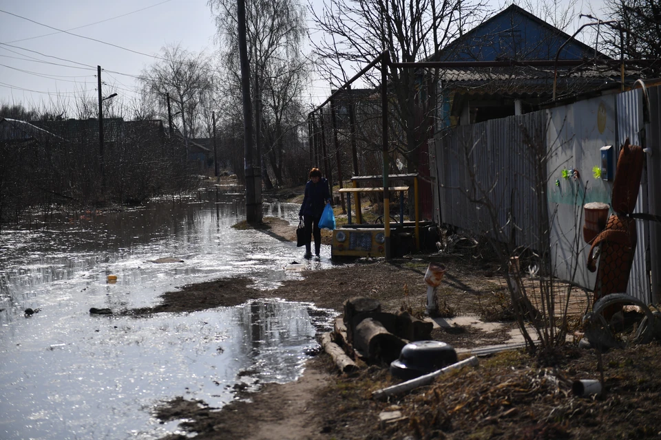 В Ульяновском районе в Новой Беденьге 19 человек покинули 6 затопленных домов
