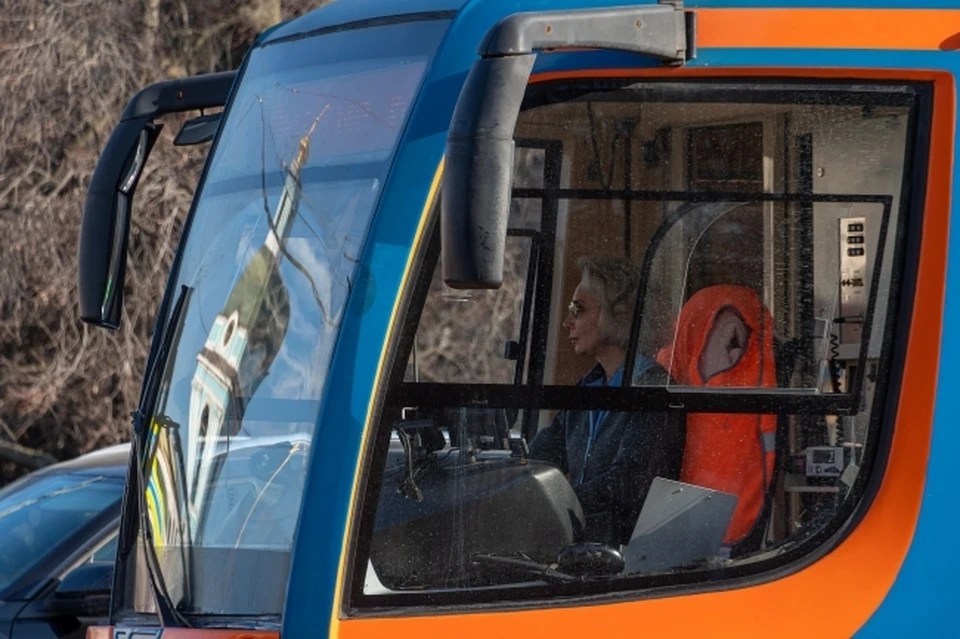 В центре Краснодара остановилось движение трамваев