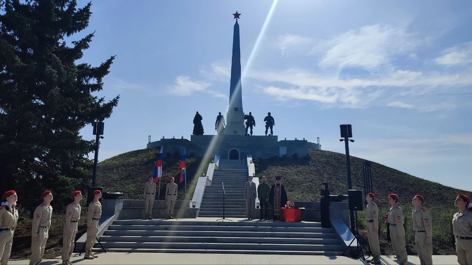Высота Остра могила – памятное место для всех луганчан