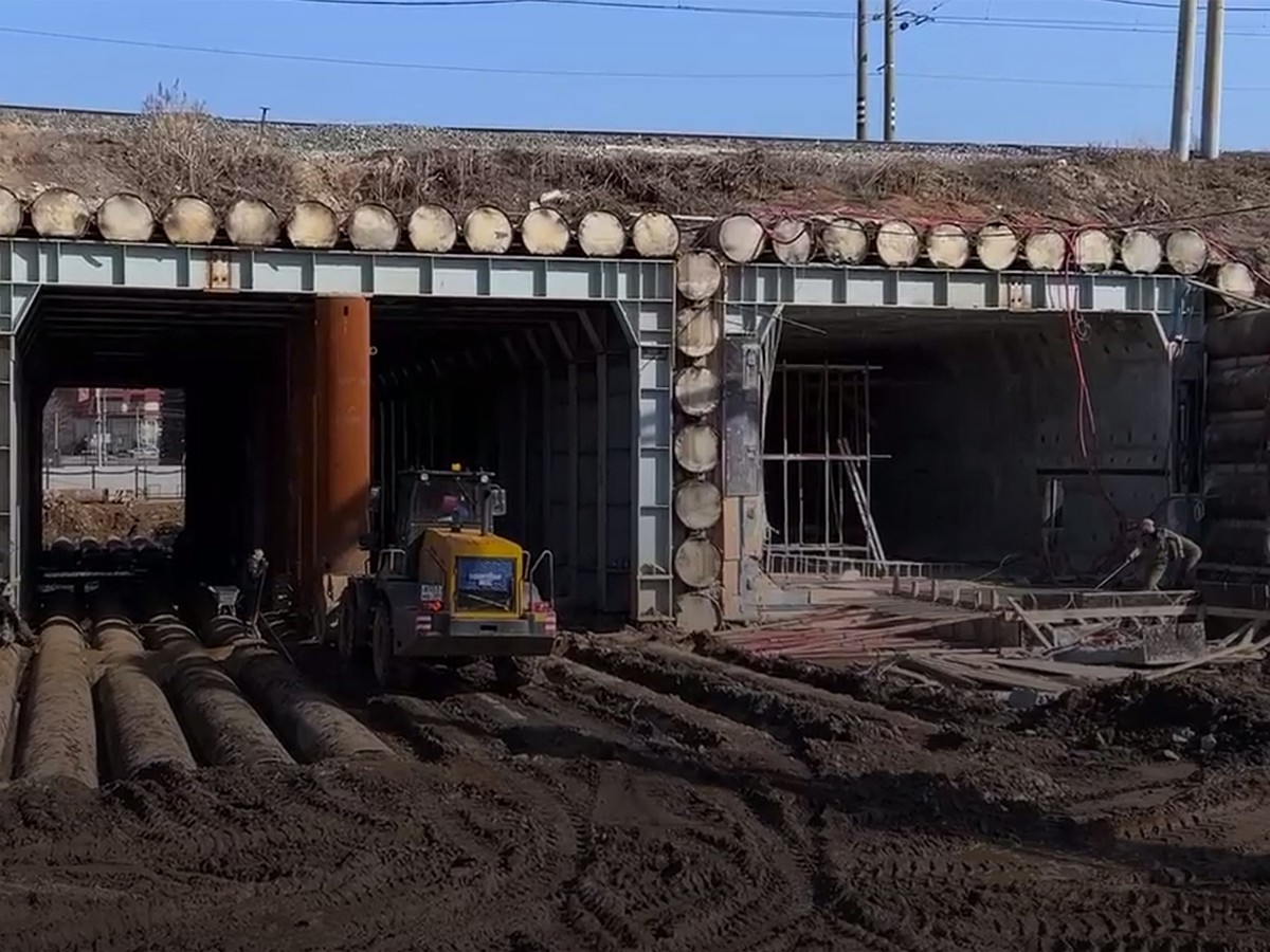 Готовность тоннелей под Транссибом на улице Углеуральской в Перми  составляет 80% - KP.RU