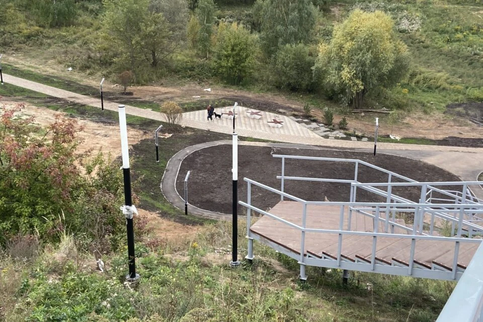 Благоустройство Лопатинского оврага продолжается в Нижнем Новгороде. Фото: Нижегородгражданпроект.