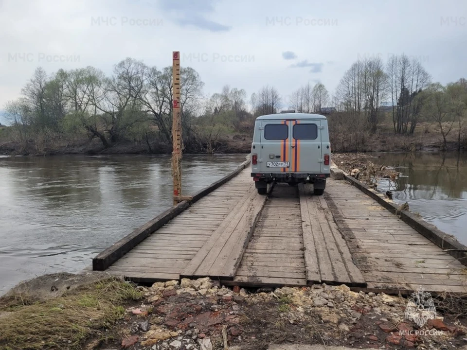 В Тульской области еще 3 низководных моста остаются подтопленными