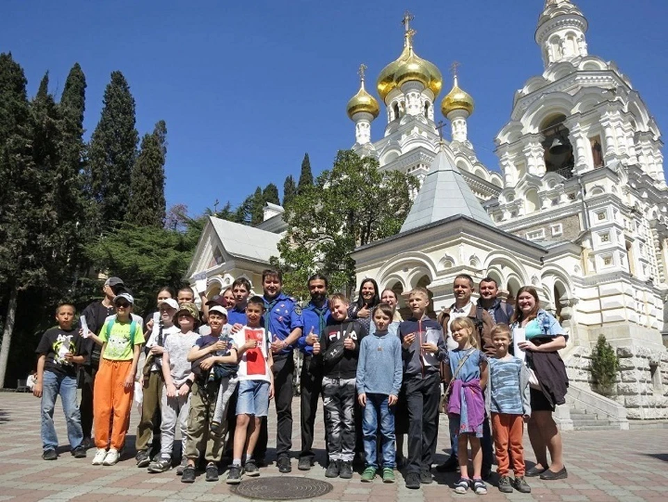 В крымском храме создали Братство православных следопытов. Фото: Крымская митрополия/Telegram