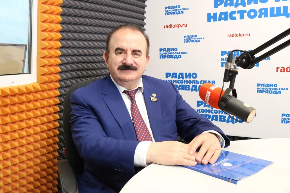 Гостем студии радио «КП» стал ректор опорного университета Бесарион Месхи.