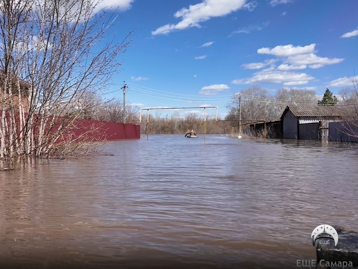 Подтоплены 181 дом и 1053 участка, идет спад воды: ситуация с паводком в  Самарской области на 17 апреля 2024