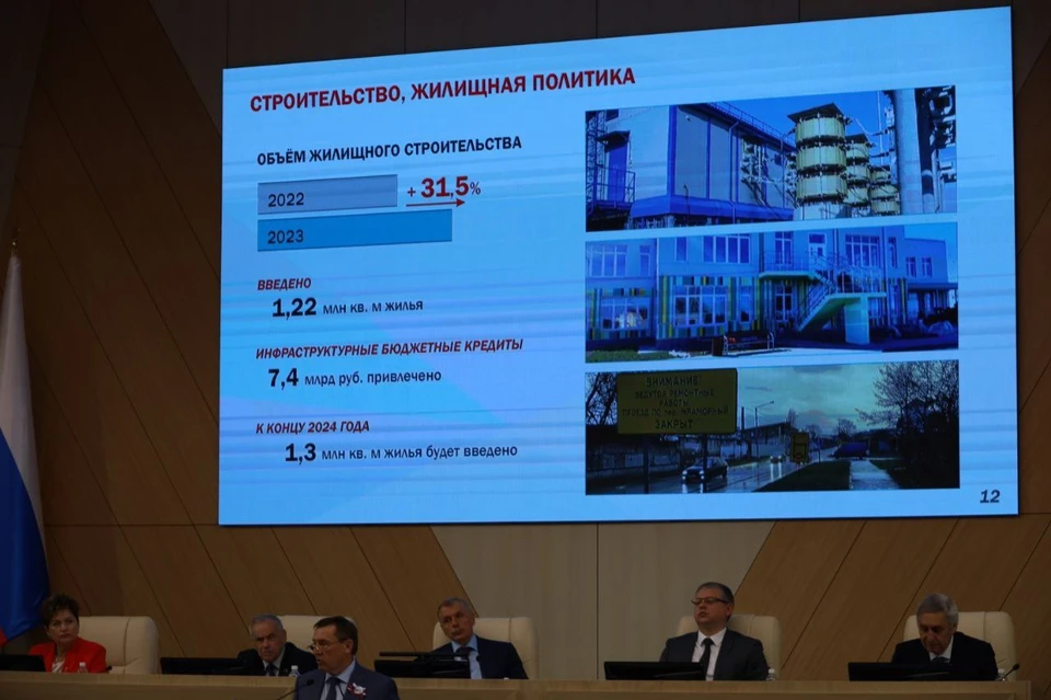 Годовой план строительства был выполнен почти на 100%. Фото: Юрий Гоцанюк\Telegram