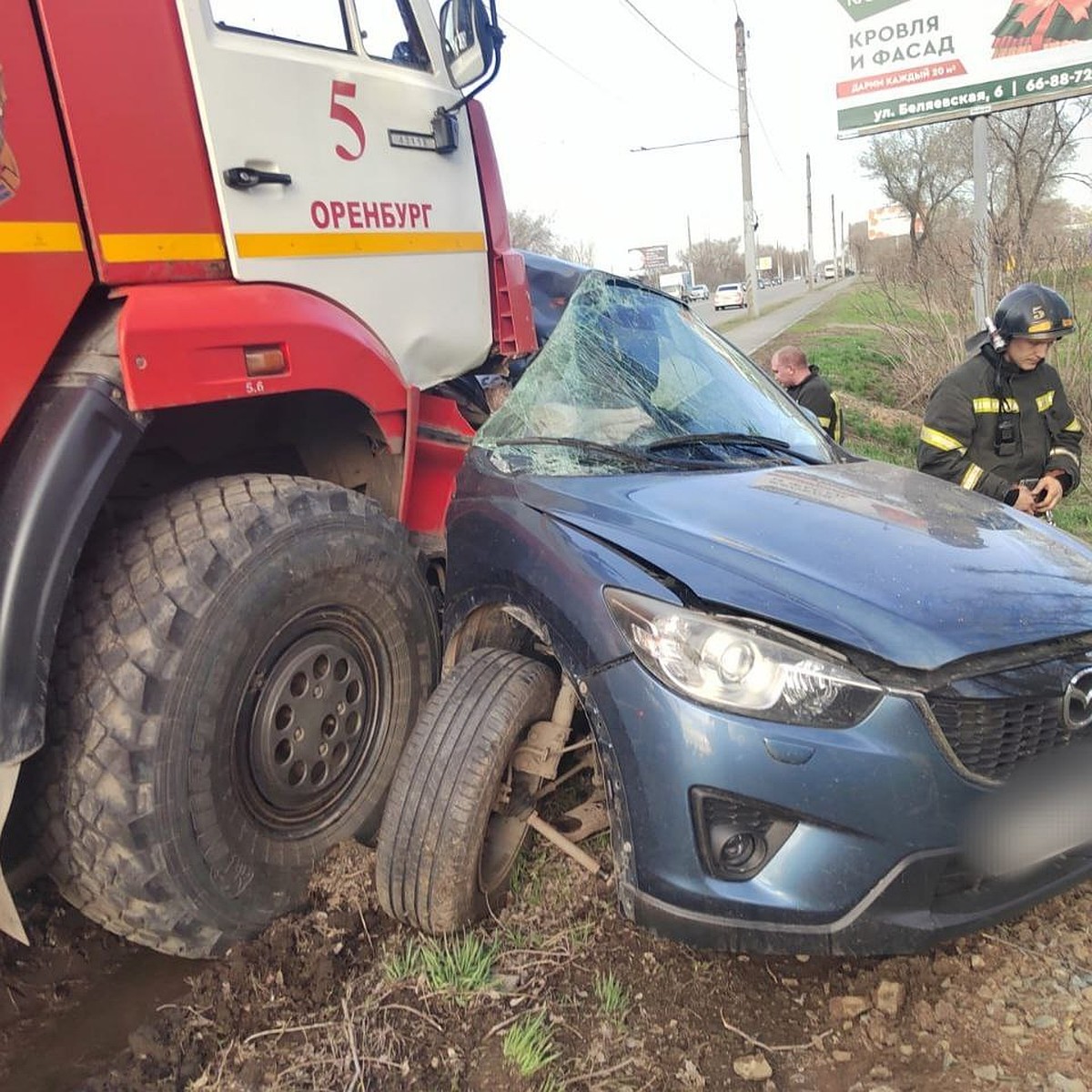 В УМВД рассказали подробности ДТП с пожарным автомобилем - KP.RU