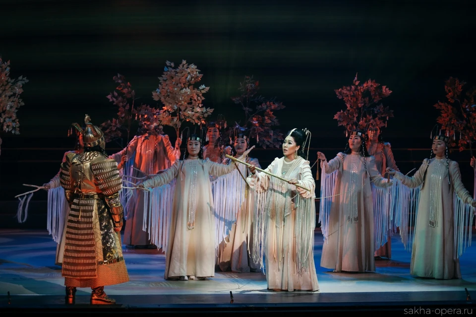 В Астане и Алматы зрители смогут увидеть историческую оперу «Ньургун Боотур» и одноактные балеты «Геометрия движения» и «Сияющий камень».