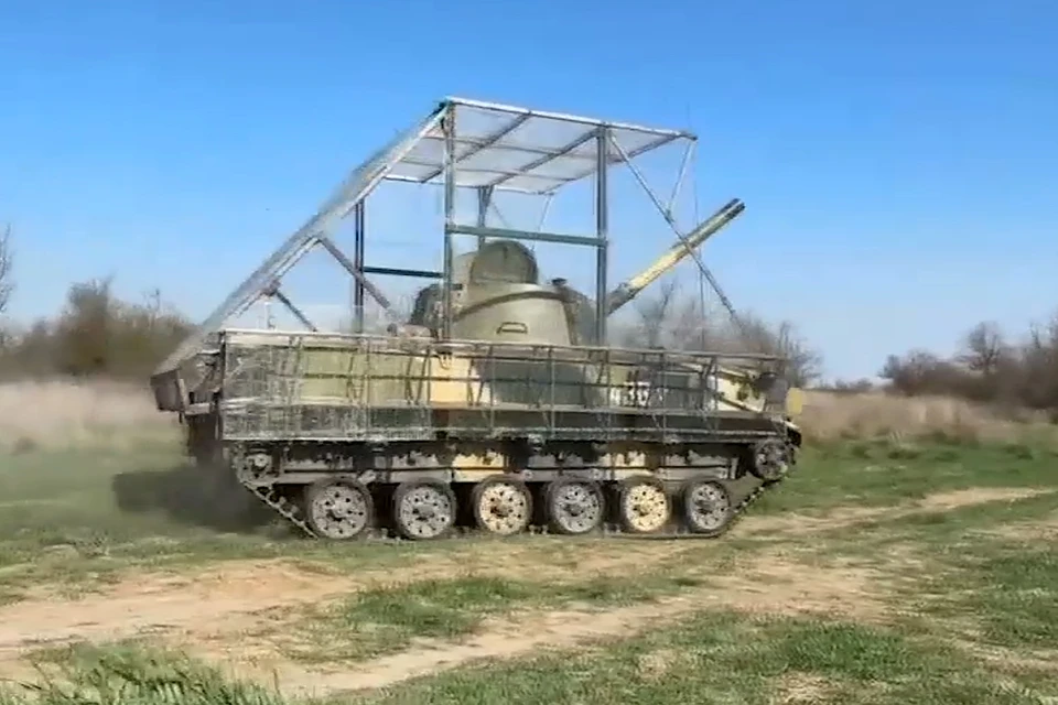 Боевая работа экипажа 2с9 «Нона-С»