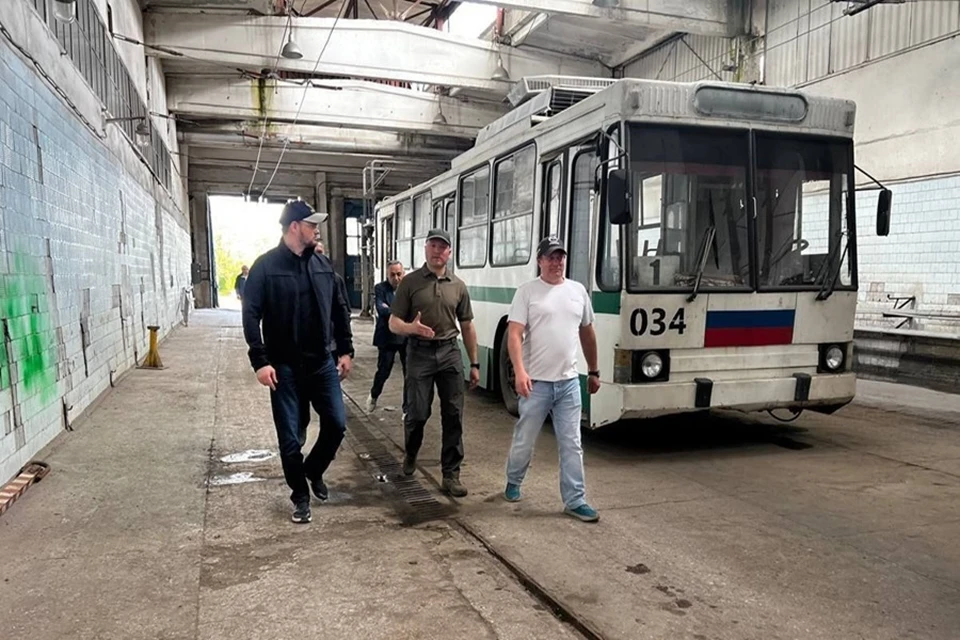 Нижегородская область поможет с электротранспортом Харцызску ДНР. Фото: Минтранс ДНР