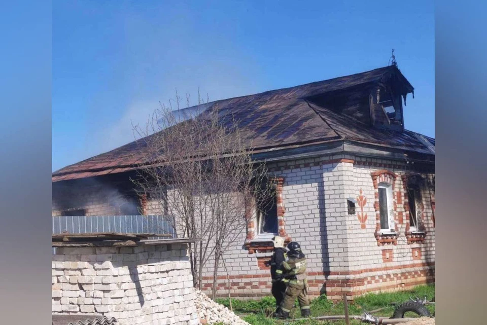 Мужчина погиб при пожаре в жилом доме в Нижегородской области