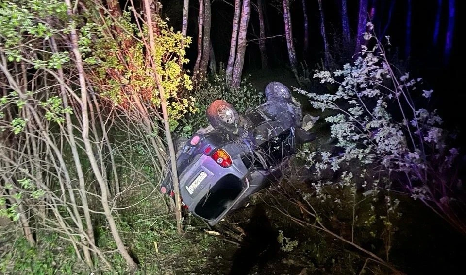 В ДТП в Ясногорском районе пострадали водитель и два несовершеннолетних пассажира автомобиля Hyundai