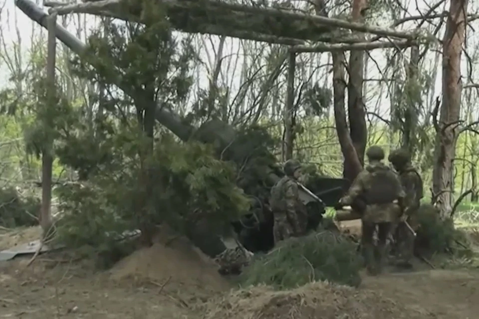Российские военные действуют отважно и слаженно Фото: скриншот видео ТГ-канала Владимира Сальдо