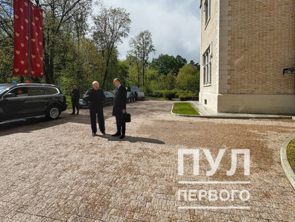 8 мая 2024 года Александр Лукашенко находится с рабочим визитом. Фото: телеграм-канал «Пул Первого».