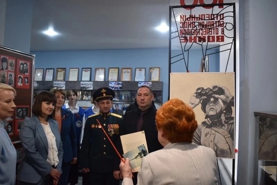 В районах Саратовской области ко Дню Победы обновили школьные музеи