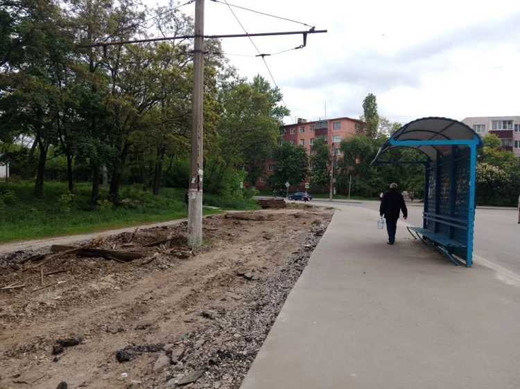 В Курске почти на неделю перекроют дорогу из-за ремонта новых трамвайных путей