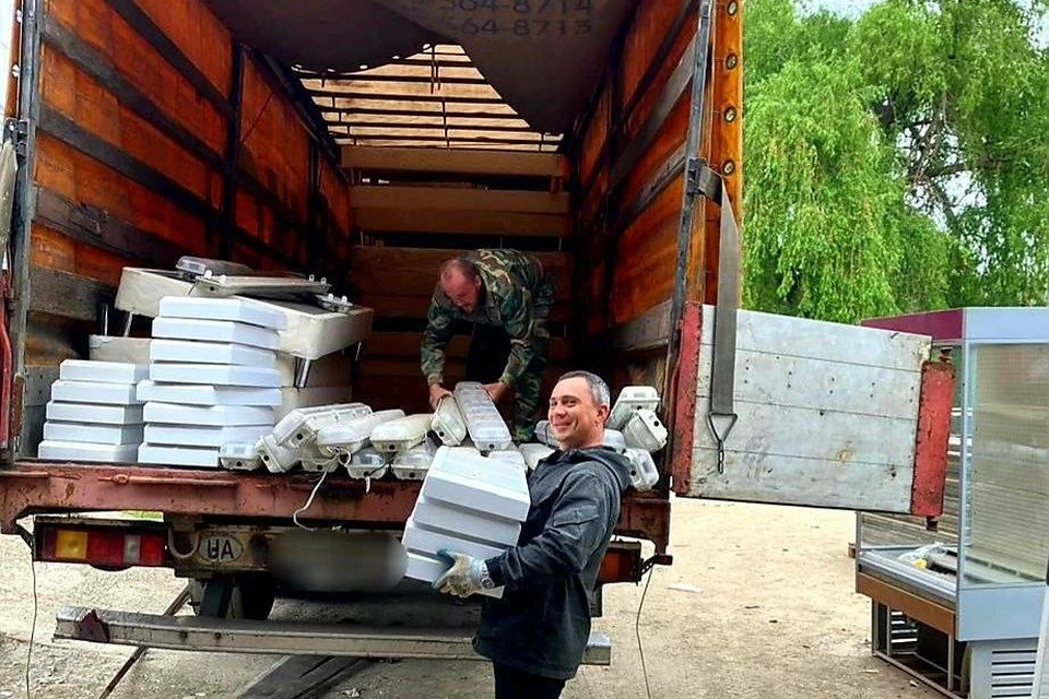 В зону спецоперации ушел новый гуманитарный конвой. Фото: пресс-службы администрации Краснодарского края.