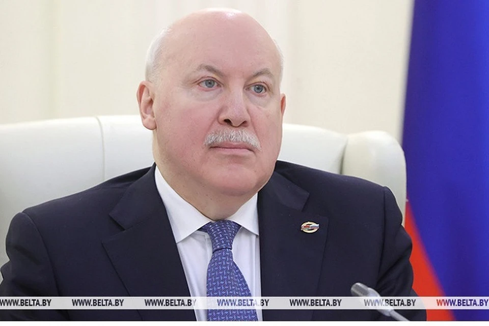 Мезенцев заявил, что безопасность западных рубежей Союзного государства для Беларуси и России - безусловный приоритет. Фото: архив БелТА.
