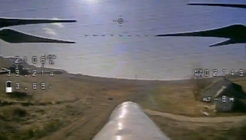 Российские дроны уничтожили робота НАТО под Часов Яром