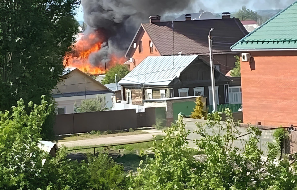 Никто из людей при пожаре не пострадал. Фото: ГКУ СО «Центр по делам ГО, ПБ и ЧС»