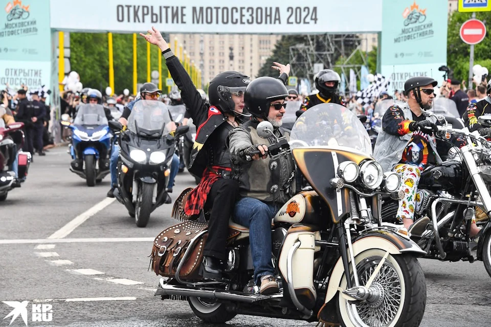 26 мая в Москве прошел мотофестиваль