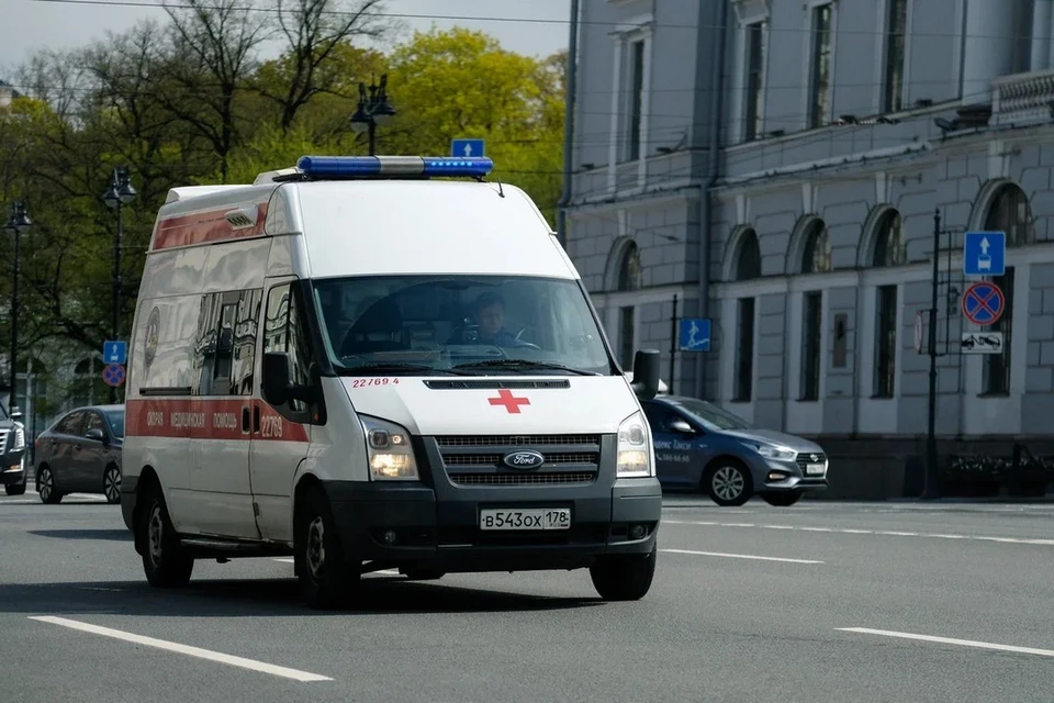 Трое детей пострадали в ДТП в Петербурге.