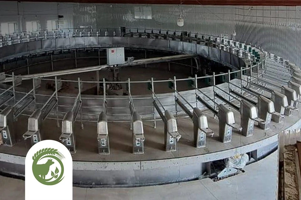 Одно из крупнейших сельхозпредприятий Ульяновской области строит молочную ферму на 2500 коров. ФОТО: минсельхоз УО