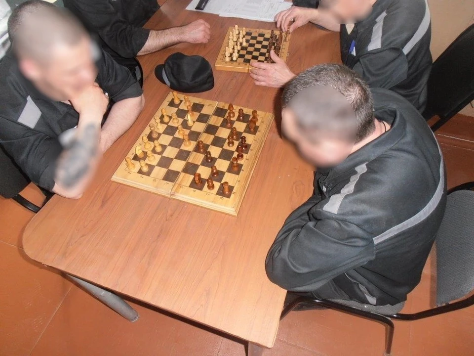В ульяновском СИЗО-1 прошел шахматный турнир среди осужденных. ФОТО: УФСИН УО