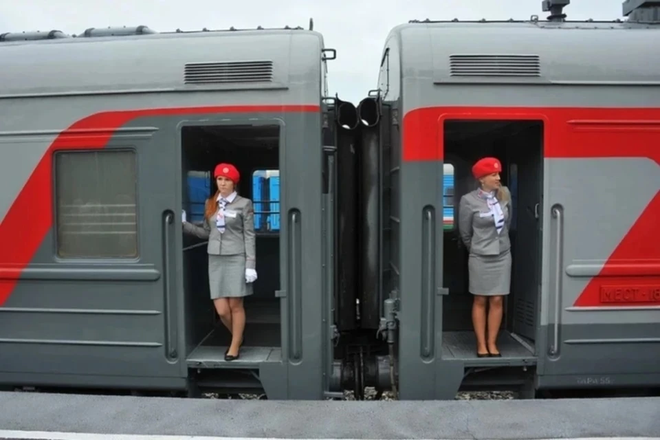 Железнодорожное сообщение возобновилось между Псковской областью России и Беларусью. Снимок носит иллюстративный характер.