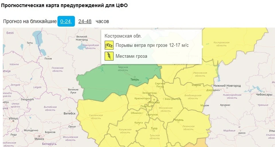 Фото: Гидрометцентр России