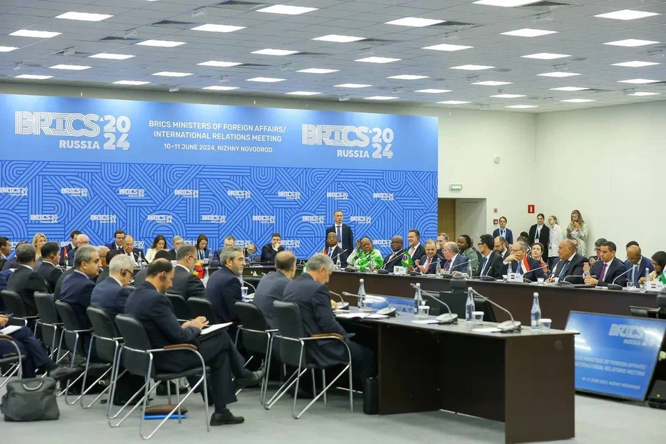 Заседание Совета министров иностранных дел БРИКС открылось в Нижнем Новгороде. Фото: Никита Духник.